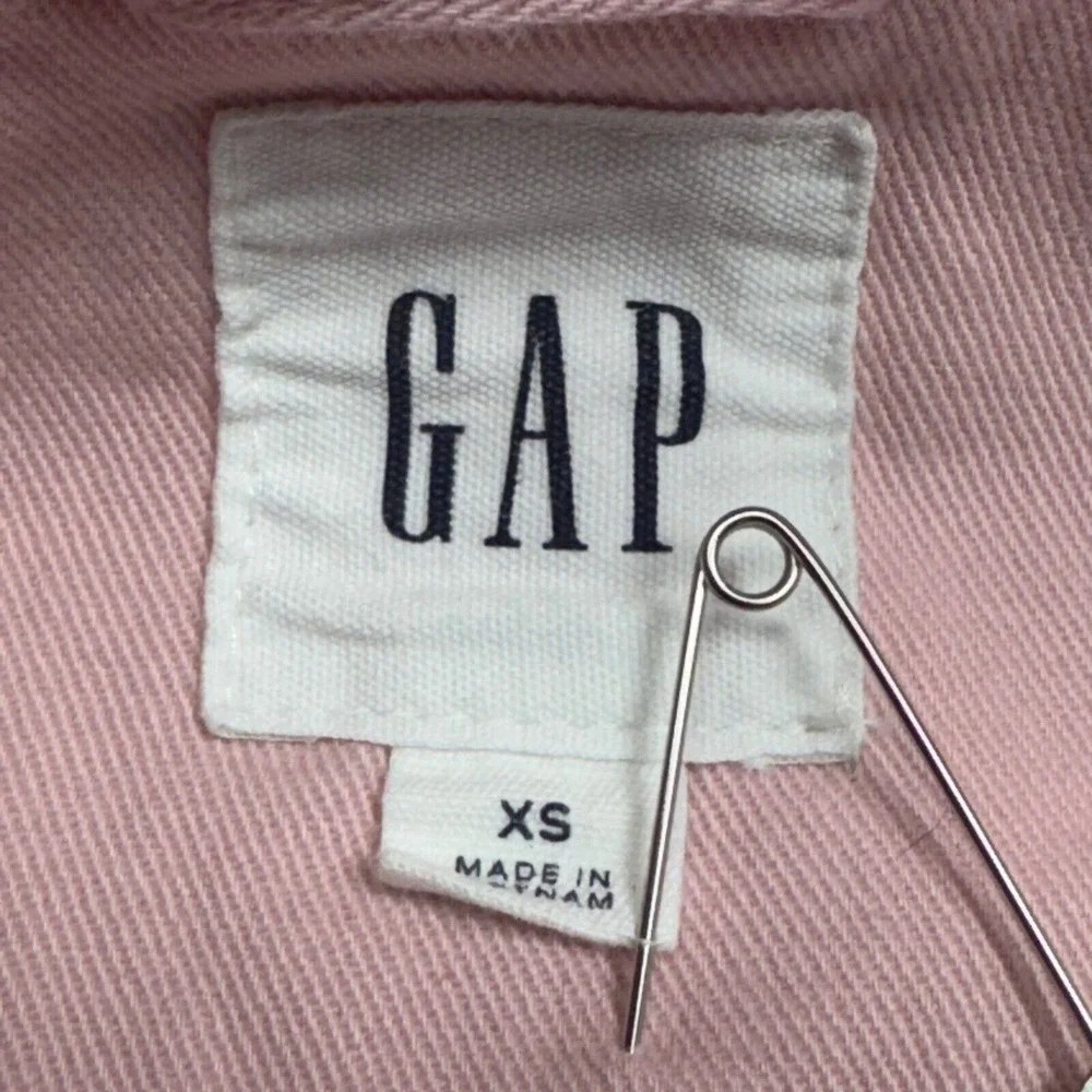 GAP Utility Jacket Lightweight Drawstring Waist Pink‎ Coat Women's XS